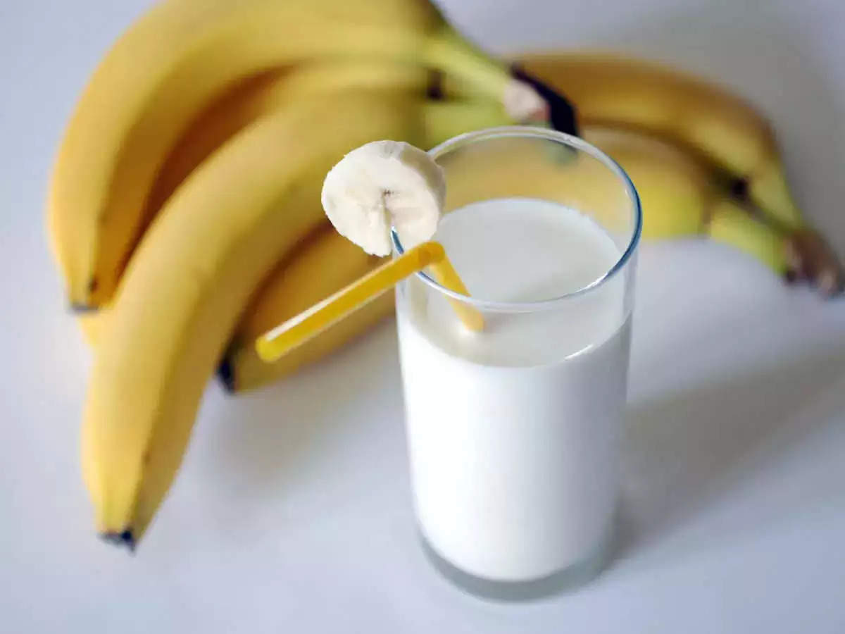 banana with milk