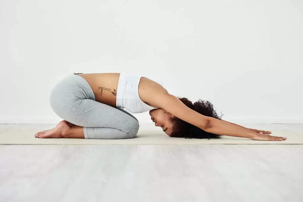 stretching
