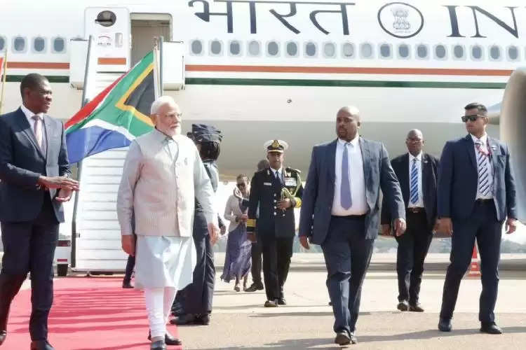 modi in south africa