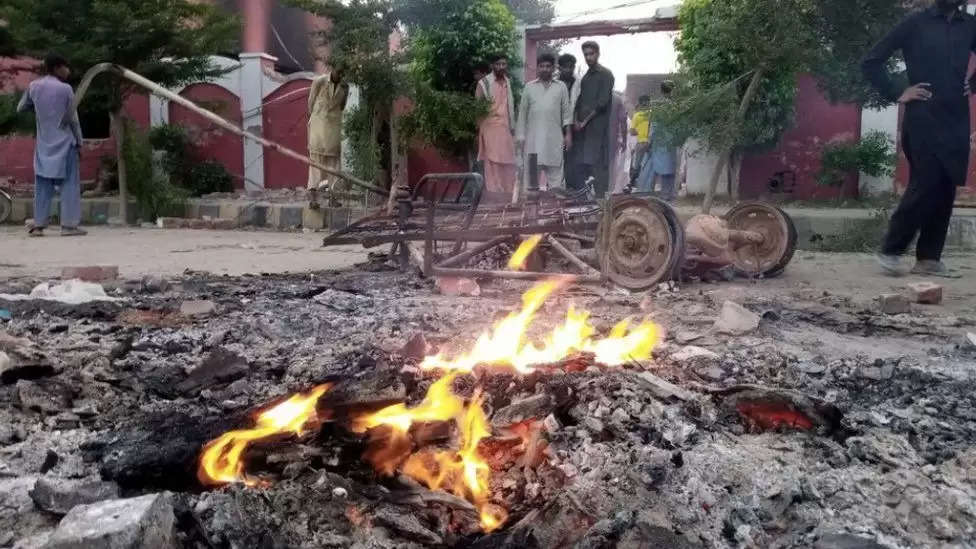 church attack in pakistan