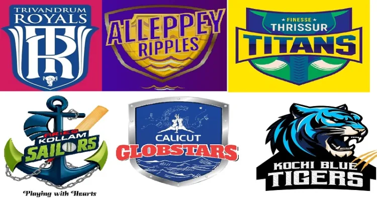 Logos of teams