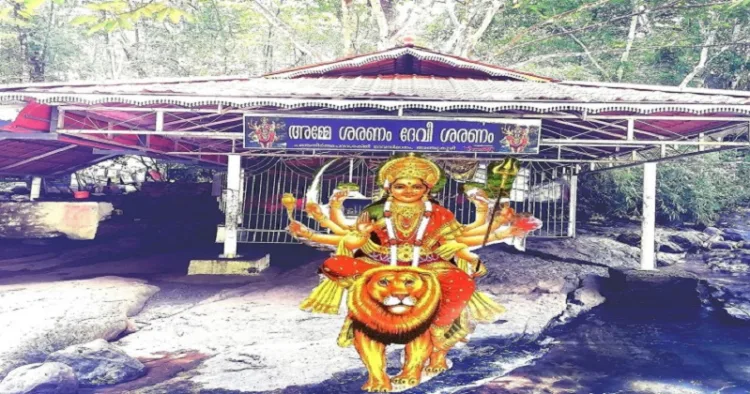 ANJUKUZHI TEMPLE IN CHERUVALLY ESTATE