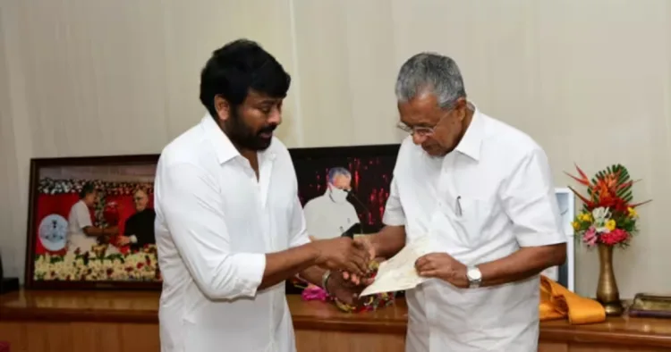 Wayanad Landslide, Chiranjeevi handed over a check of one crore 