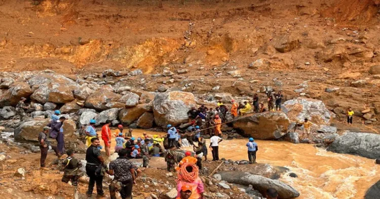 MUNDAKAI LANDSLIDE IN WAYANAD