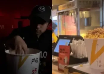 Instagram Influencer Collects 3 Kg Popcorn At PVR Cinema