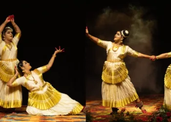 Mohiniyattam performed by Soumyashankar and Rajalakshmi at the Ananthapuri Dance Festival 