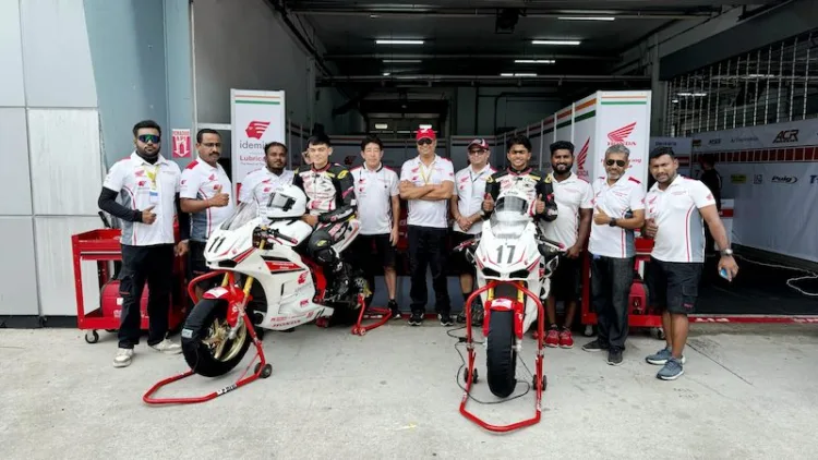 IDEMITSU Honda Racing India Riders conclude Round 5 of 2024 FIM Asia Road Racing Championship