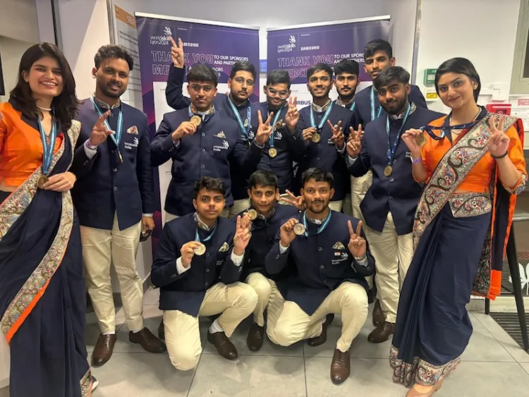 India Shines at WorldSkills Lyon 2024, in France - Wins 16 Medals and M...