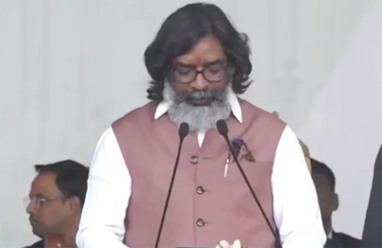 Hemant Soren sworn in as Jharkhand Chief Minister for the fourth time