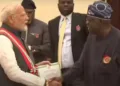 Nigeria's Grand Commander of the Order of Niger conferred on Prime Minister Narendra Modi