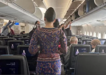 73-year-old's antics on Singapore Airlines flight...