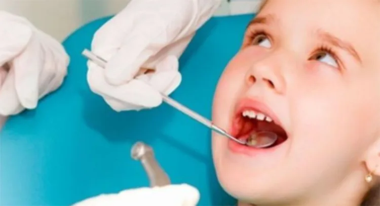 Parents should pay attention to the health of their children's teeth...