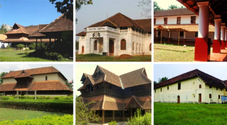 Historical palaces in Kerala