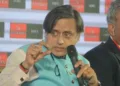 Mumbai: Congress MP Shashi Tharoor addresses at 'The Economist India Summit 2018', in Mumbai on Oct 25, 2018. (Photo: IANS)