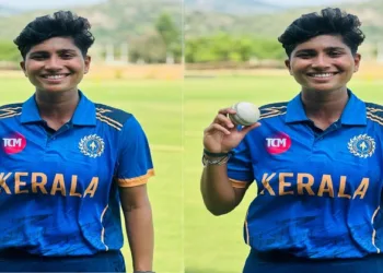 കേരളത്തിന് വേണ്ടി 3 വിക്കറ്റ് നേടിയ നജ്ല സി.എം.സി